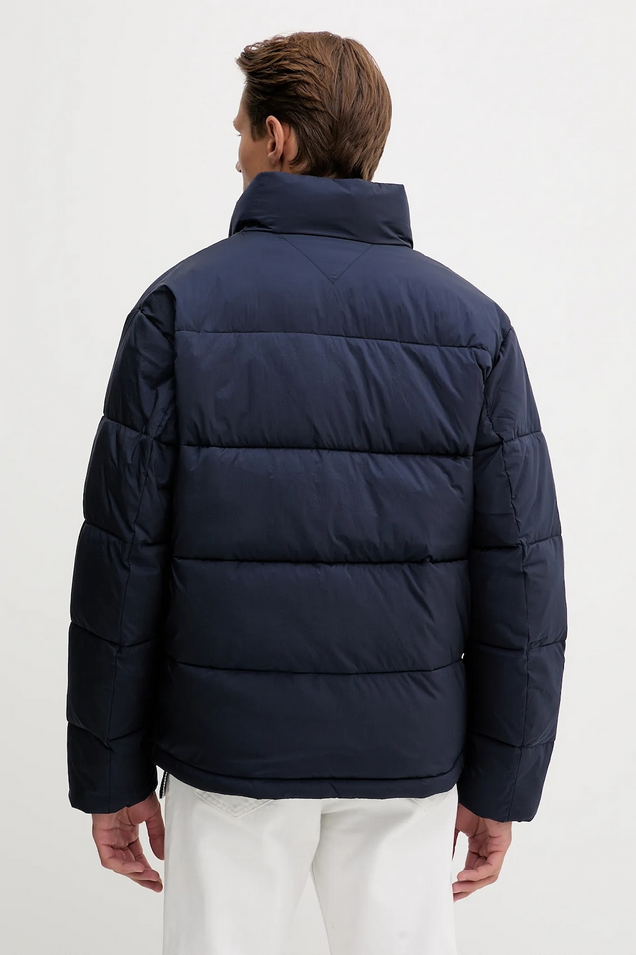 GIUBBINO GIUBBOTTO PIUMINO UOMO TOMMY JEANS 8721222201069 BLU ORIGINALE AI 2026