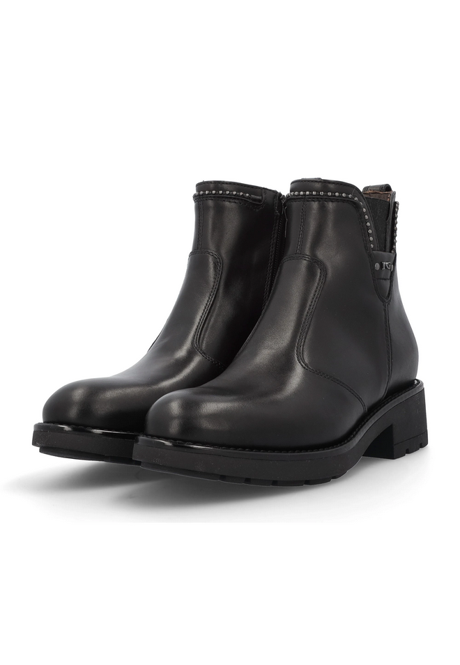 SCARPE STIVALETTI DONNA NERO GIARDINI I411870D PELLE 100 ORIGINALE AI 2025