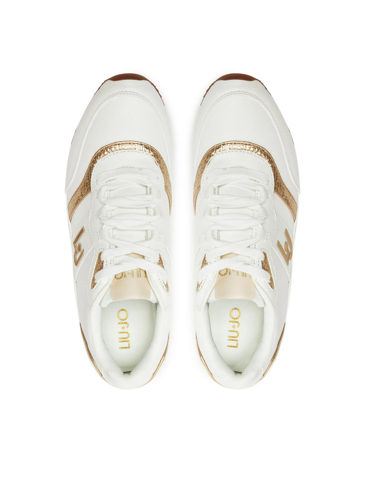 SCARPE SNEAKERS DONNA LIU JO OLIVIA 822 4F4727 EX269 BIANCO ORIGINALE AI 2025
