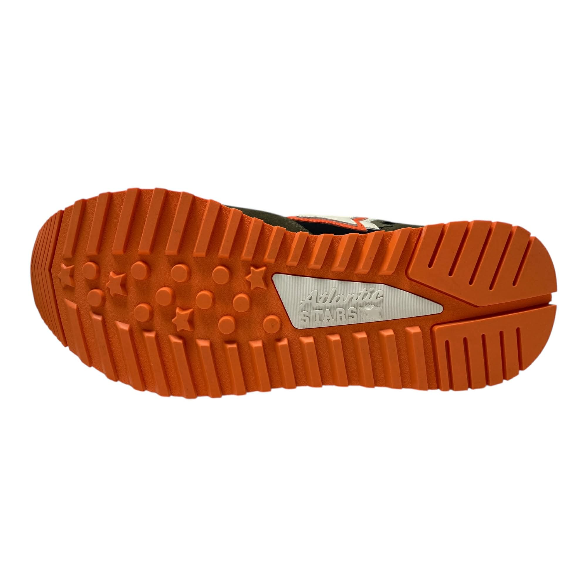 SCARPE SNEAKERS UOMO ATLANTIC STARS DRAC 01 D05 PELLE VERDE ORIGINALE AI 2025