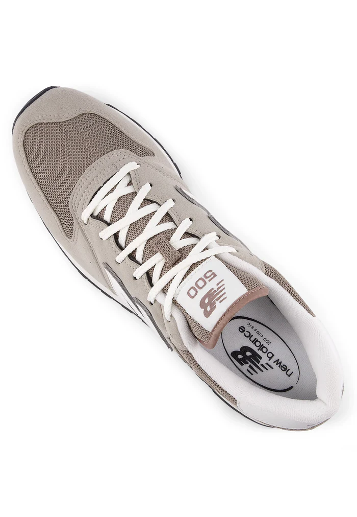 SCARPE SNEAKERS UOMO NEW BALANCE GM500BLS ECO PELLE MARRONE ORIGINALE AI 2026