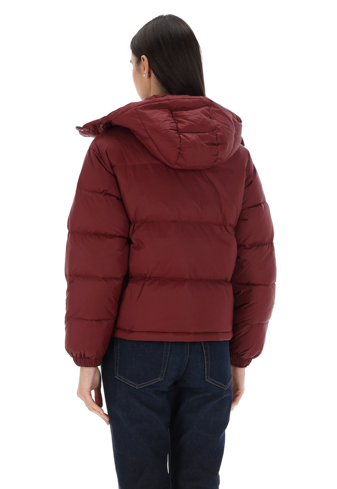 GIUBBINO GIUBBOTTO DONNA CALVIN KLEIN JEANS LV047D501G BORDO ORIGINALE AI 2026