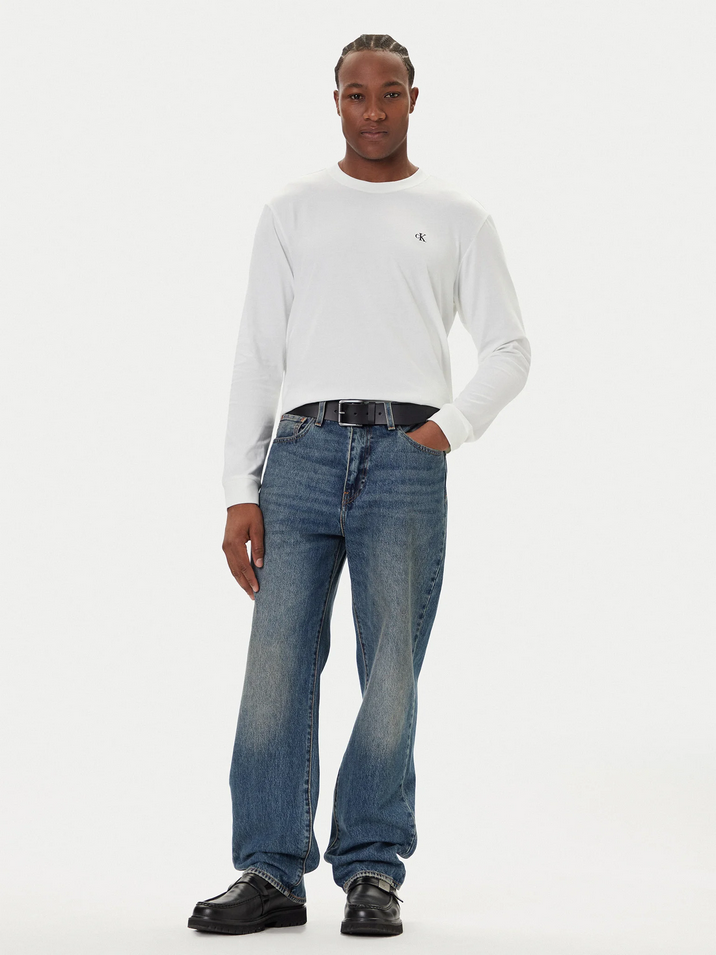 MAGLIA T SHIRT MAGLIE UOMO CALVIN KLEIN JEANS LV04RD247G BIANCO ORIGINAL AI 2026