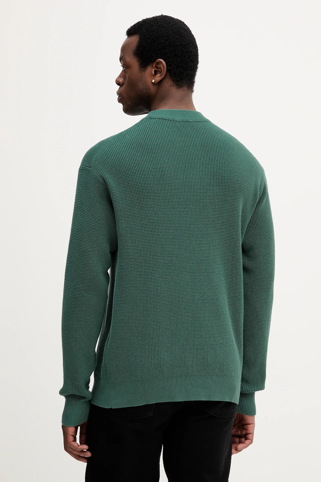 MAGLIONE MAGLIE UOMO CALVIN KLEIN JEANS LV04RD313G VERDE ORIGINALE AI 2026