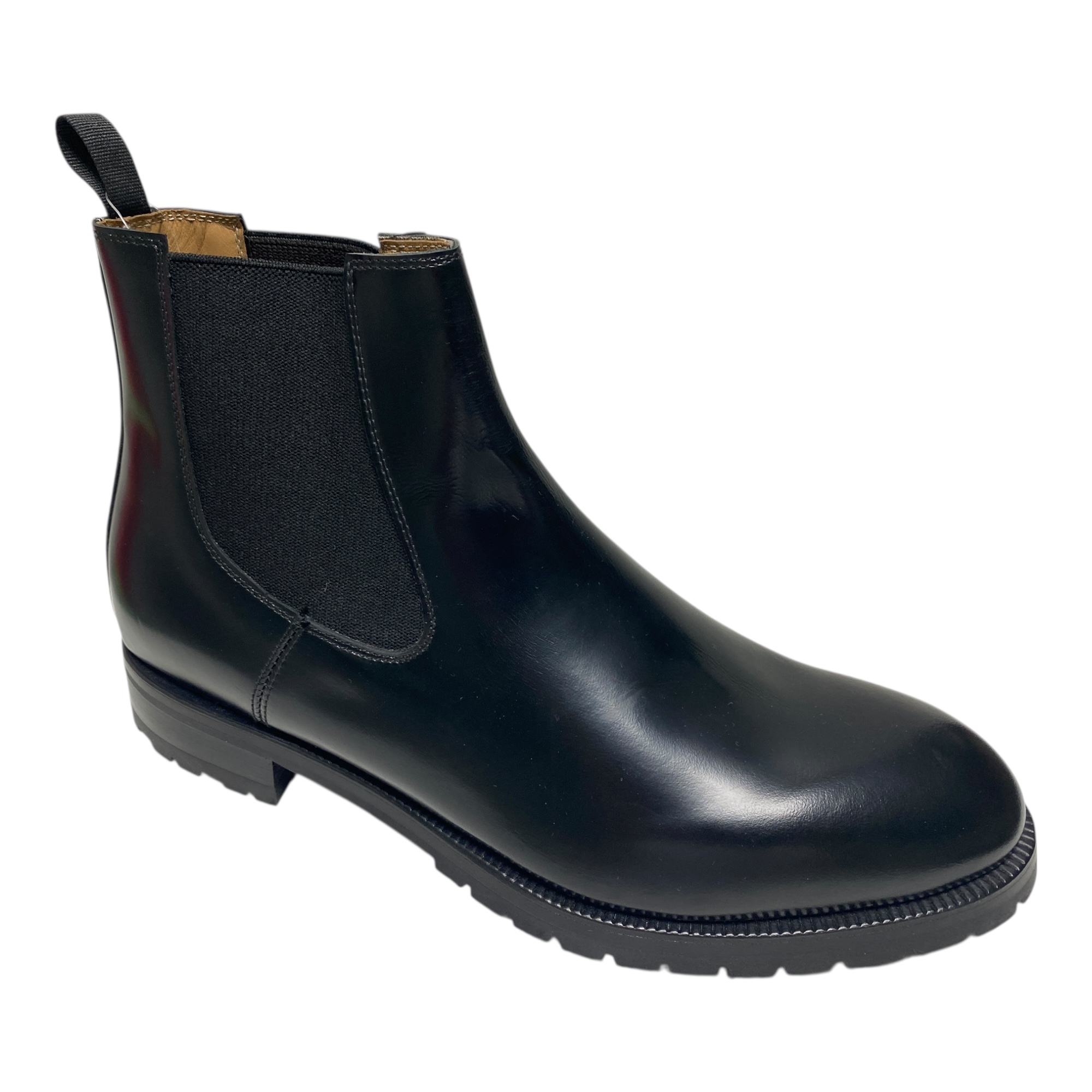 SCARPE STIVALETTI STIVALE UOMO BRECOS MONTECARLO 12102 PELLE NERO ORIGINALE AI