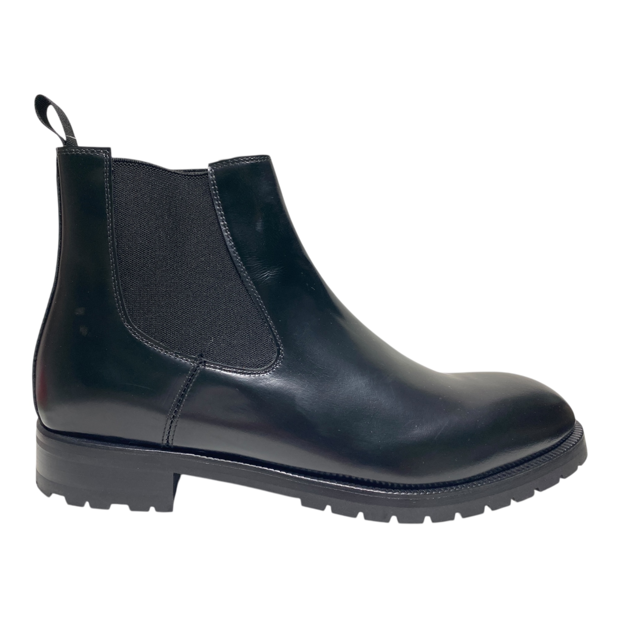 SCARPE STIVALETTI STIVALE UOMO BRECOS MONTECARLO 12102 PELLE NERO ORIGINALE AI