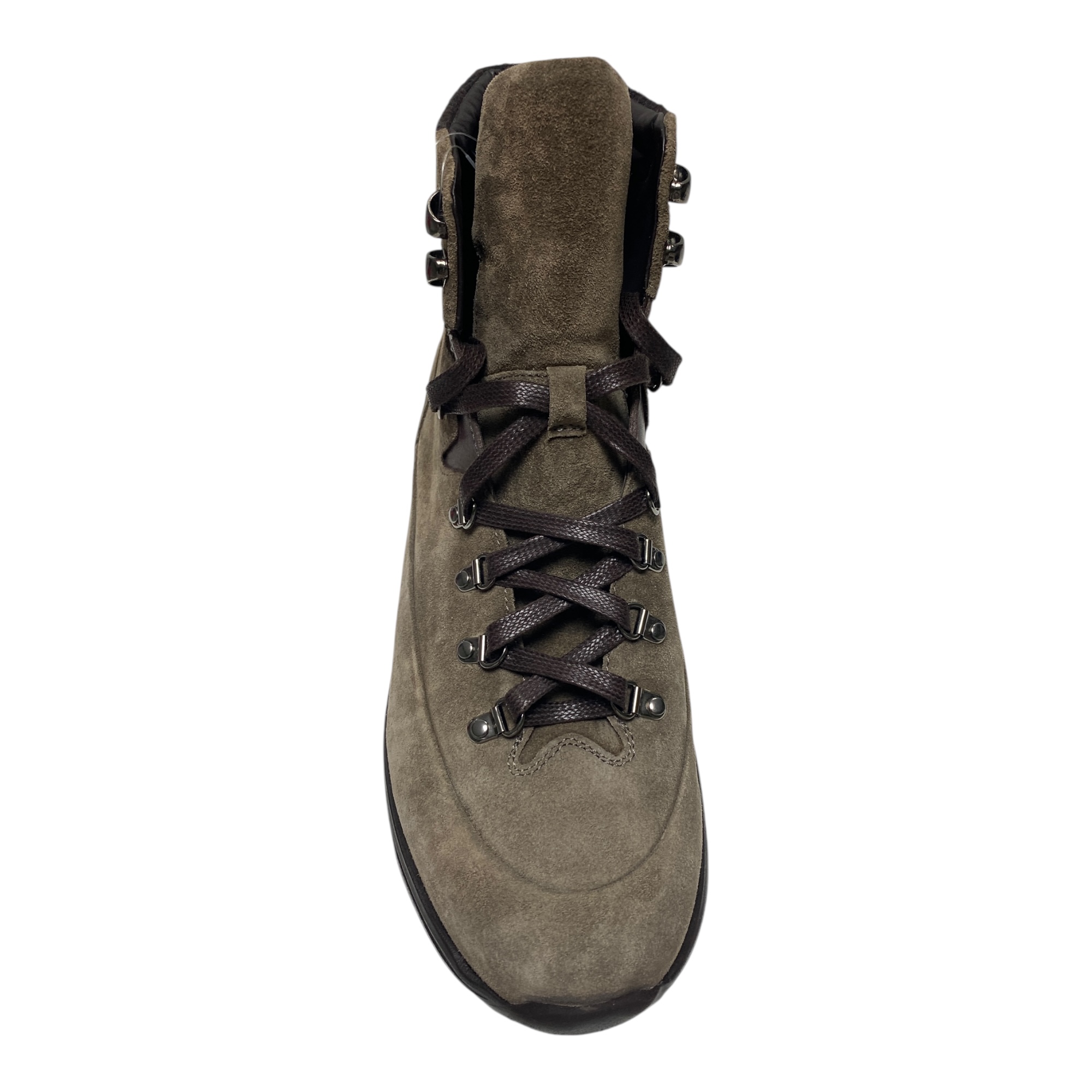 SCARPE SCARPONI STIVALE UOMO BRECOS 12619 PELLE MORO ORIGINALE AI