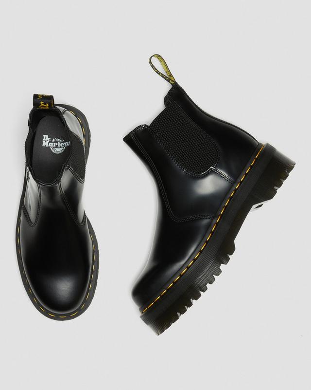 SCARPE STIVALETTI DONNA DR MARTENS 2976 QUAD 24687001 PELLE NERO ORIGINAL AI2026