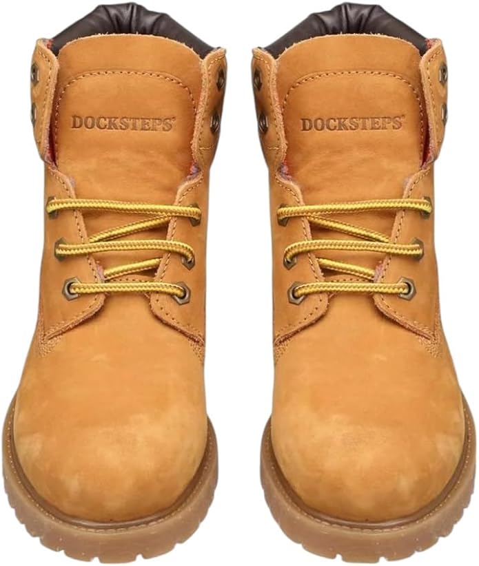 SCARPE SCARPONE UOMO DOCKSTEPS ROCCIA 1636M DSE106035 PELLE GIALLO ORIGINAL 2025