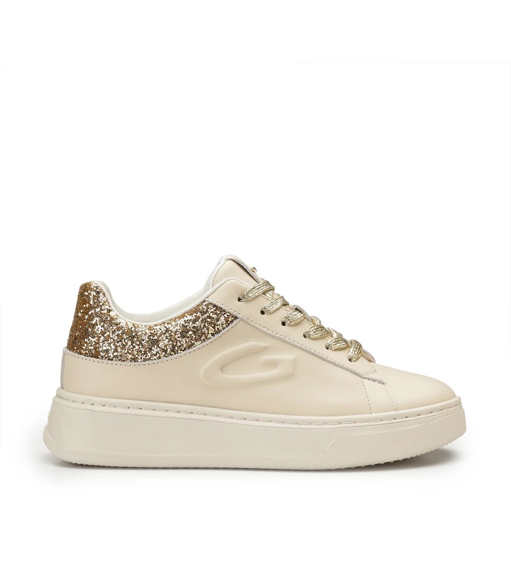 SCARPE SNEAKERS DONNA GUARDIANI NEW ERA 4002 AGW400204 ORO ORIGINALE PE 2025