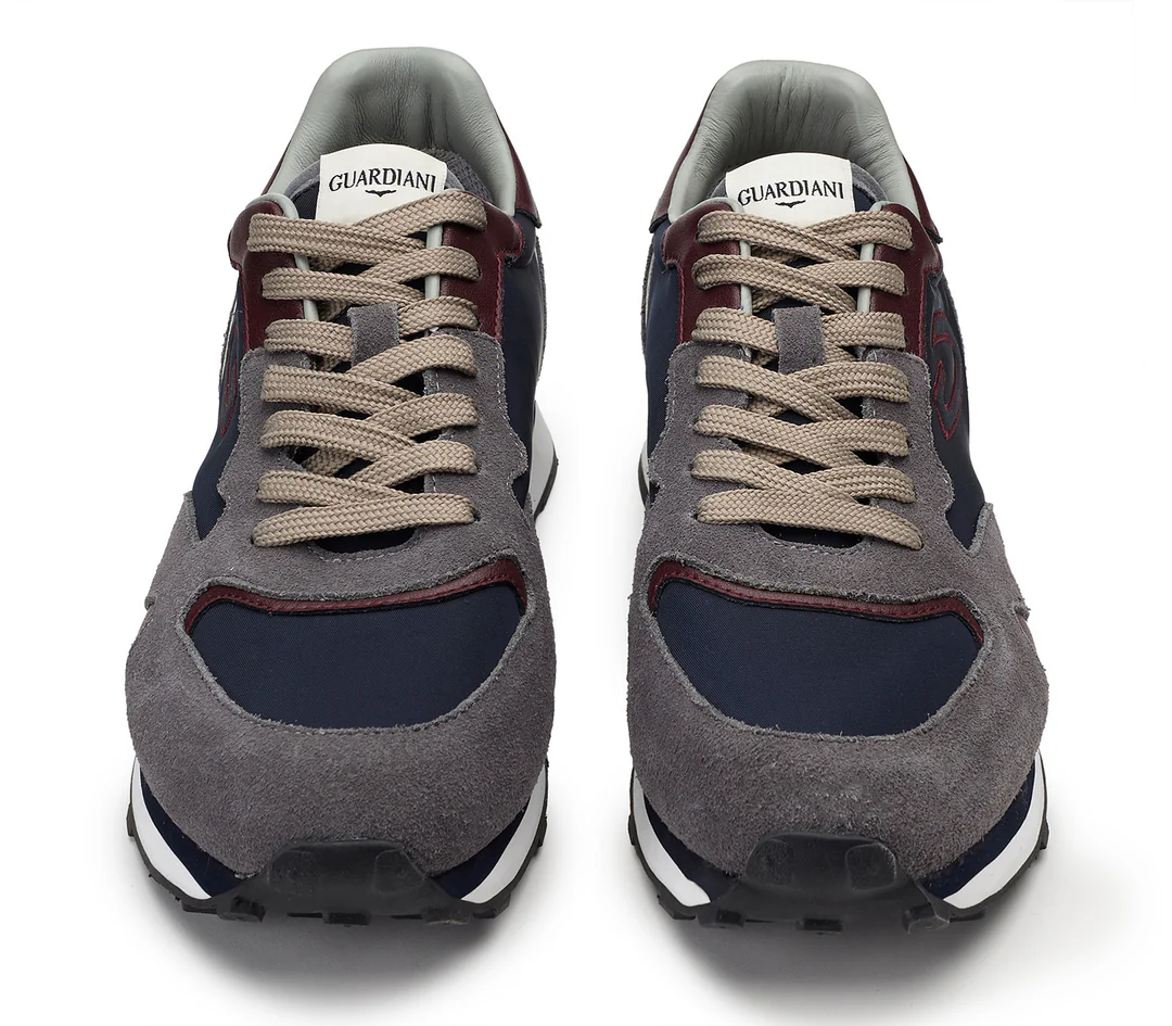 SCARPE SNEAKERS UOMO GUARDIANI WEN 3178 AGM317801 PELLE ORIGINALE PE 2025