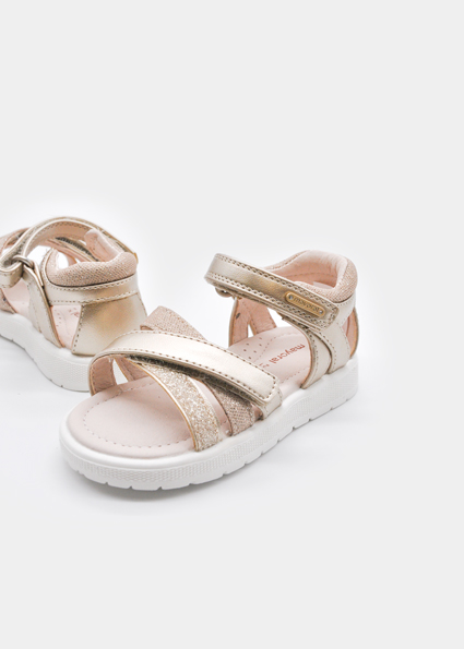 SCARPE SANDALO SANDALI NEONATA MAYORAL 41741 041741 83 ORO ORIGINALE PE 2026