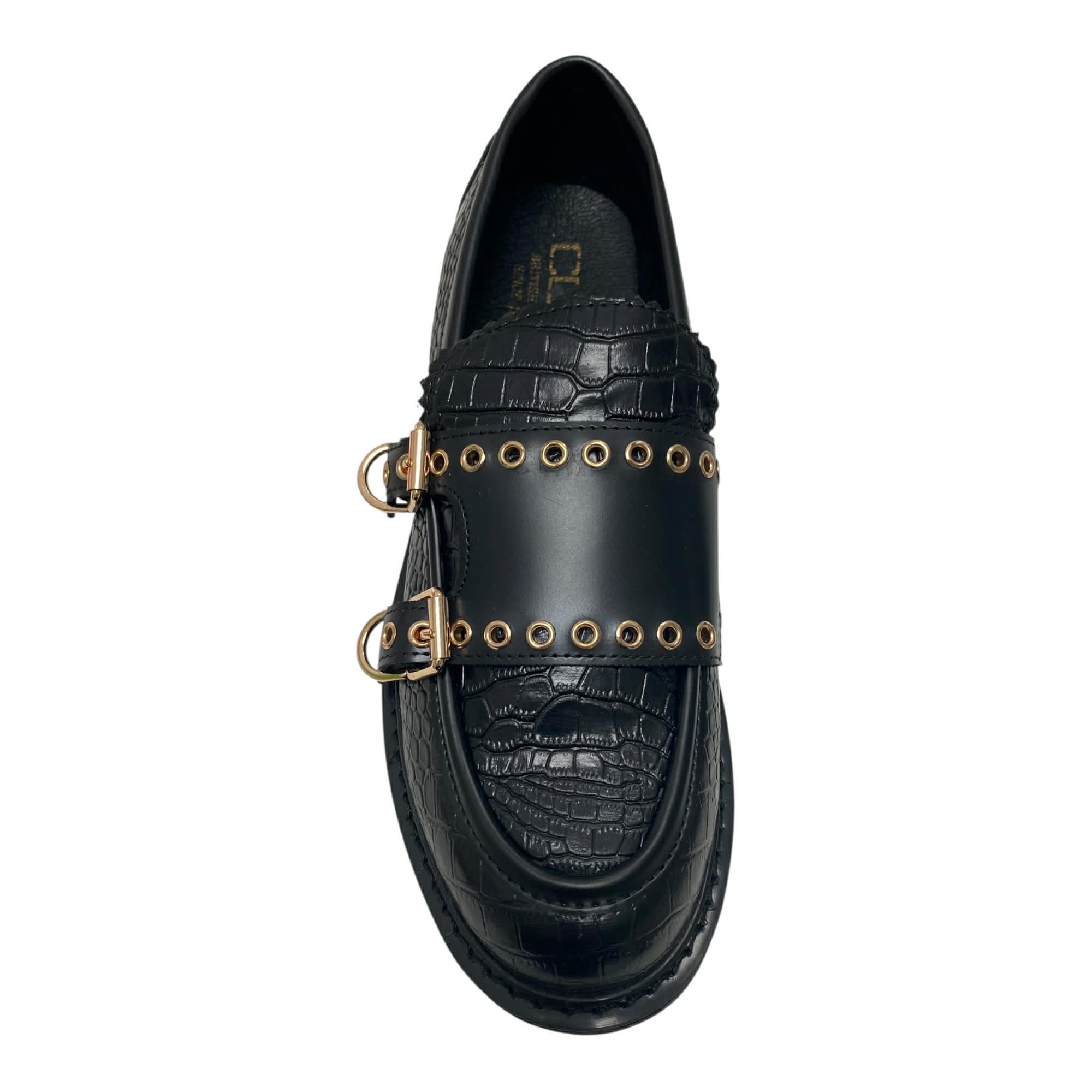 SCARPE MOCASSINO DONNA CULT SABBATH 4338 CLW433800 PELLE NERO ORIGINALE AI 2026