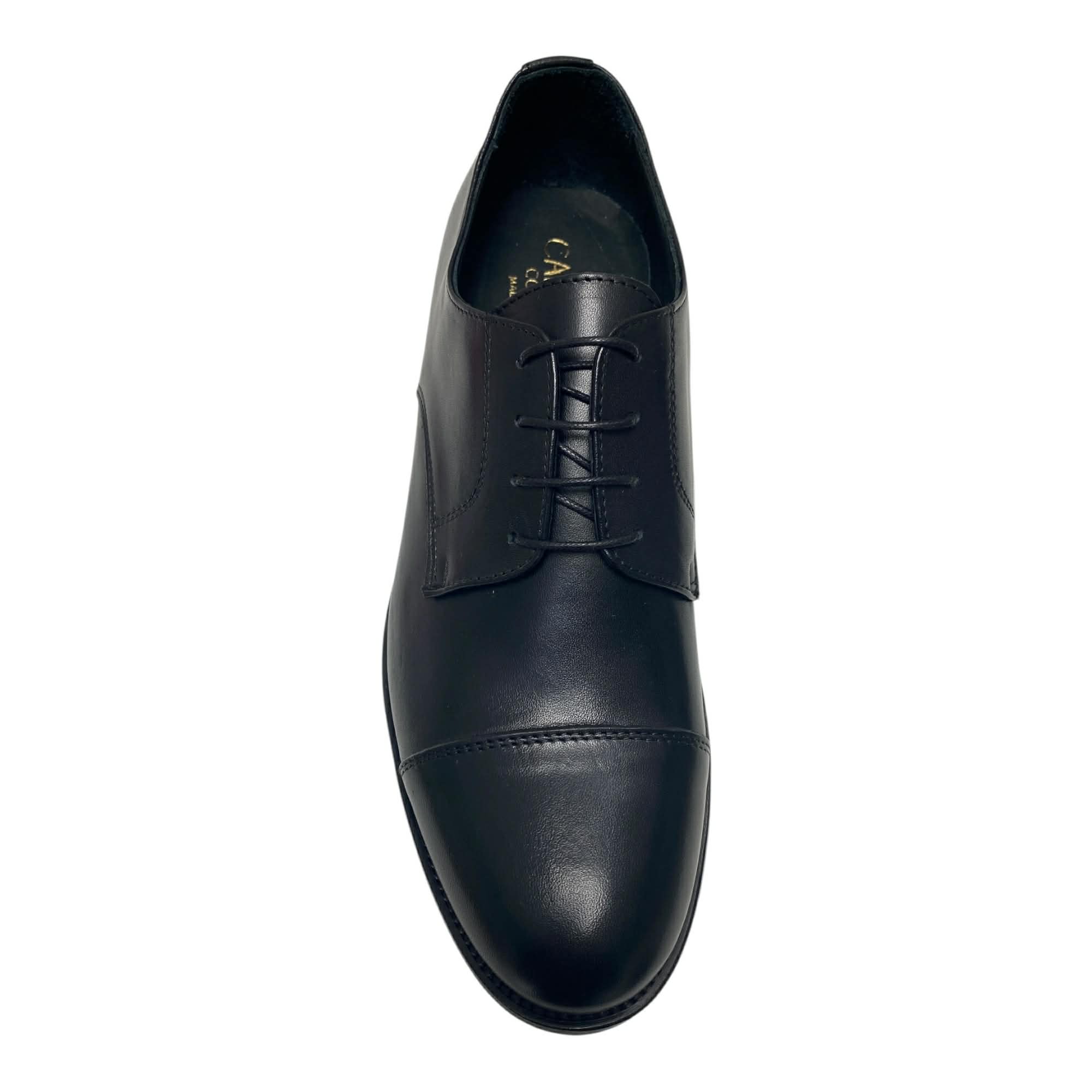 SCARPE DERBY CERIMONIA UOMO CAMPANILE 152 PELLE NERO ORIGINALE AI 2026