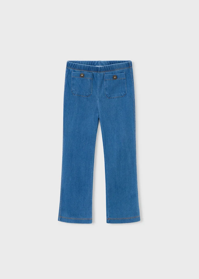 PANTALONE LEGGINGS JEANS BAMBINA MAYORAL 3721 03721 80 BLU ORIGINALE PE 2026