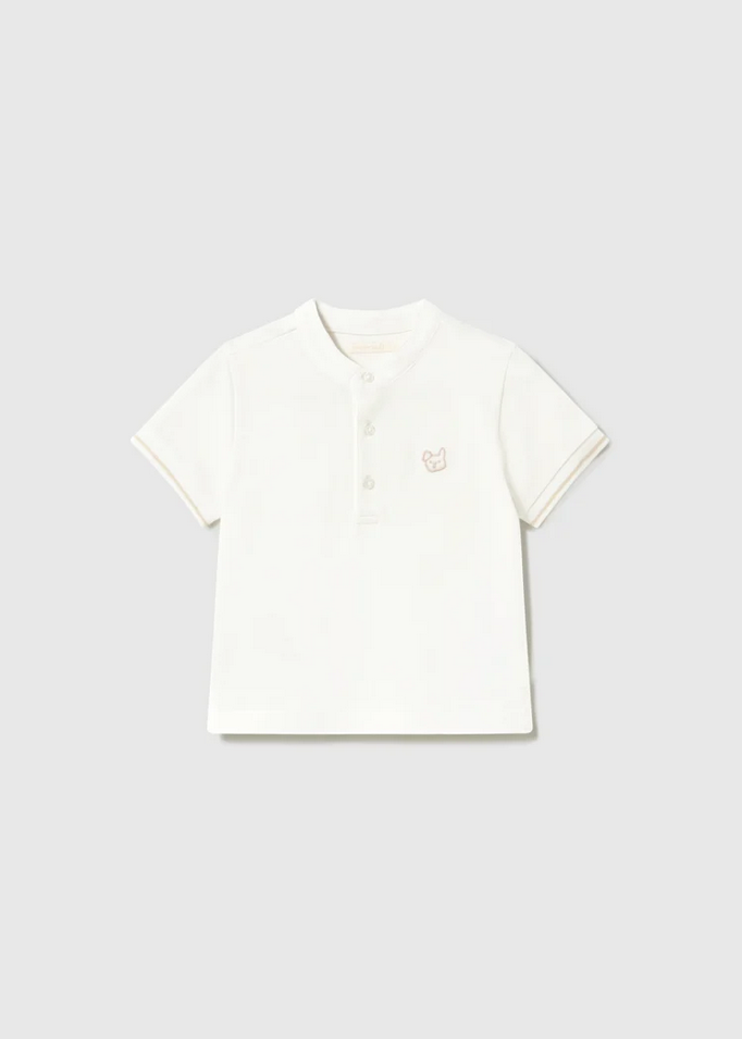 POLO T SHIRT MAGLIA NEONATO MAYORAL 1106 01106 36 PANNA ORIGINALE PE 2026