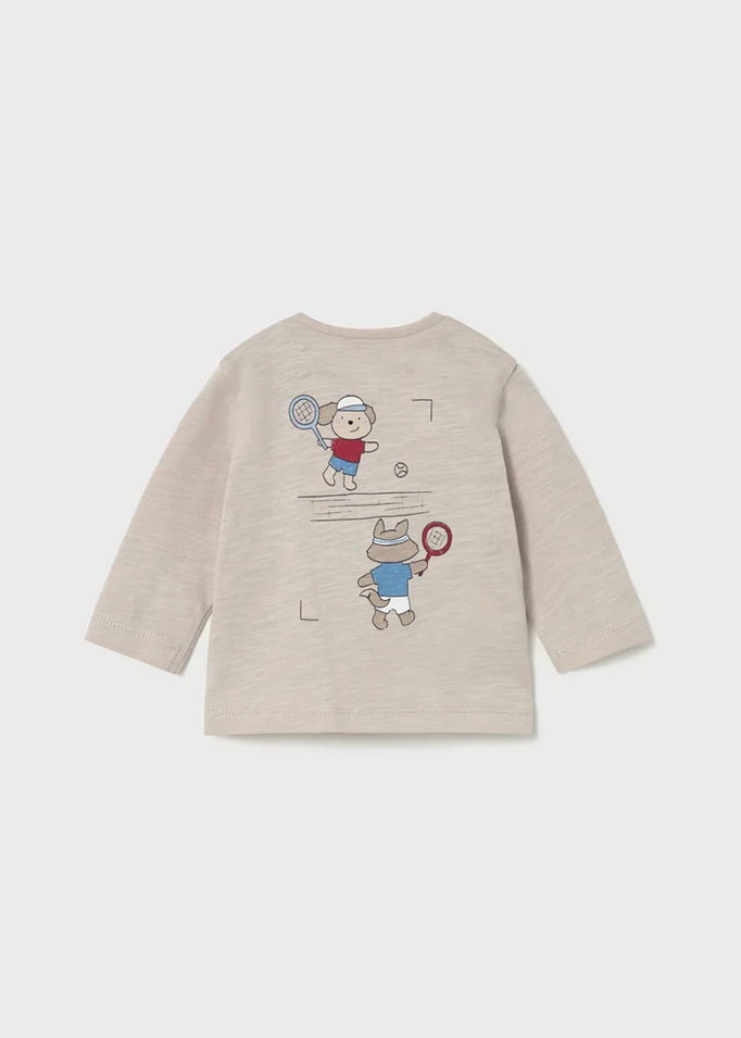 MAGLIA MAGLIE T SHIRT NEONATO MAYORAL 1075 01075 21 GRIGIO ORIGINALE PE 2026