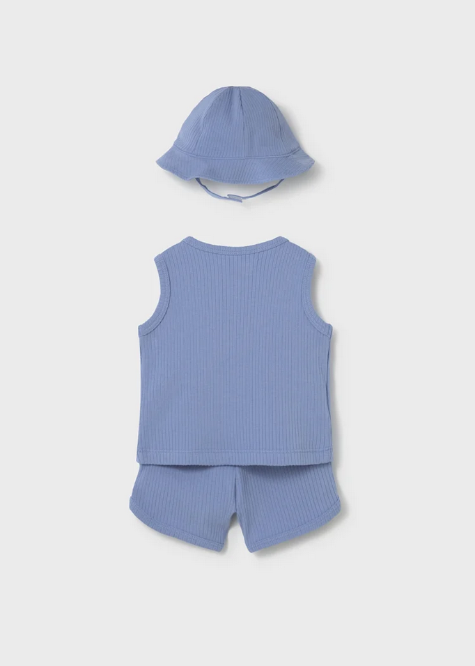 COMPLETO MAGLIA SHORT CAPPELLO NEONATO MAYORAL 1294 01294 33 ORIGINALE PE 2026