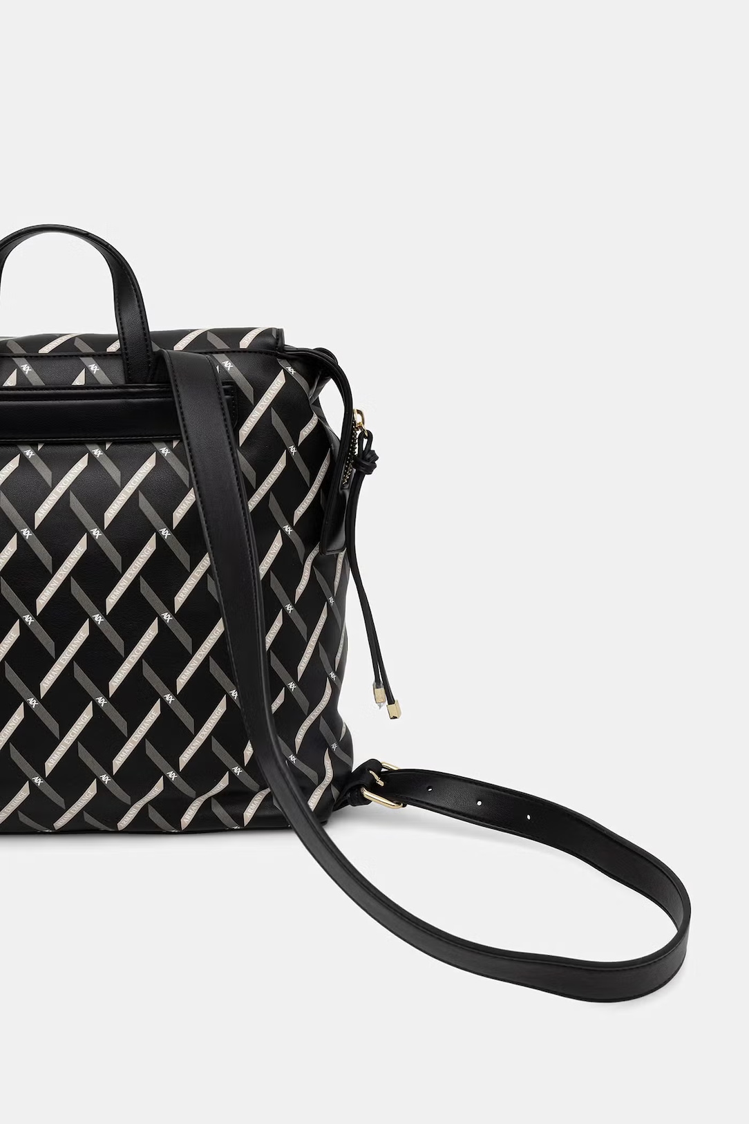 ZAINO ZAINI DONNA AX ARMANI EXCHANGE XW002846 AF22684 NERO ORIGINALE PE 2026