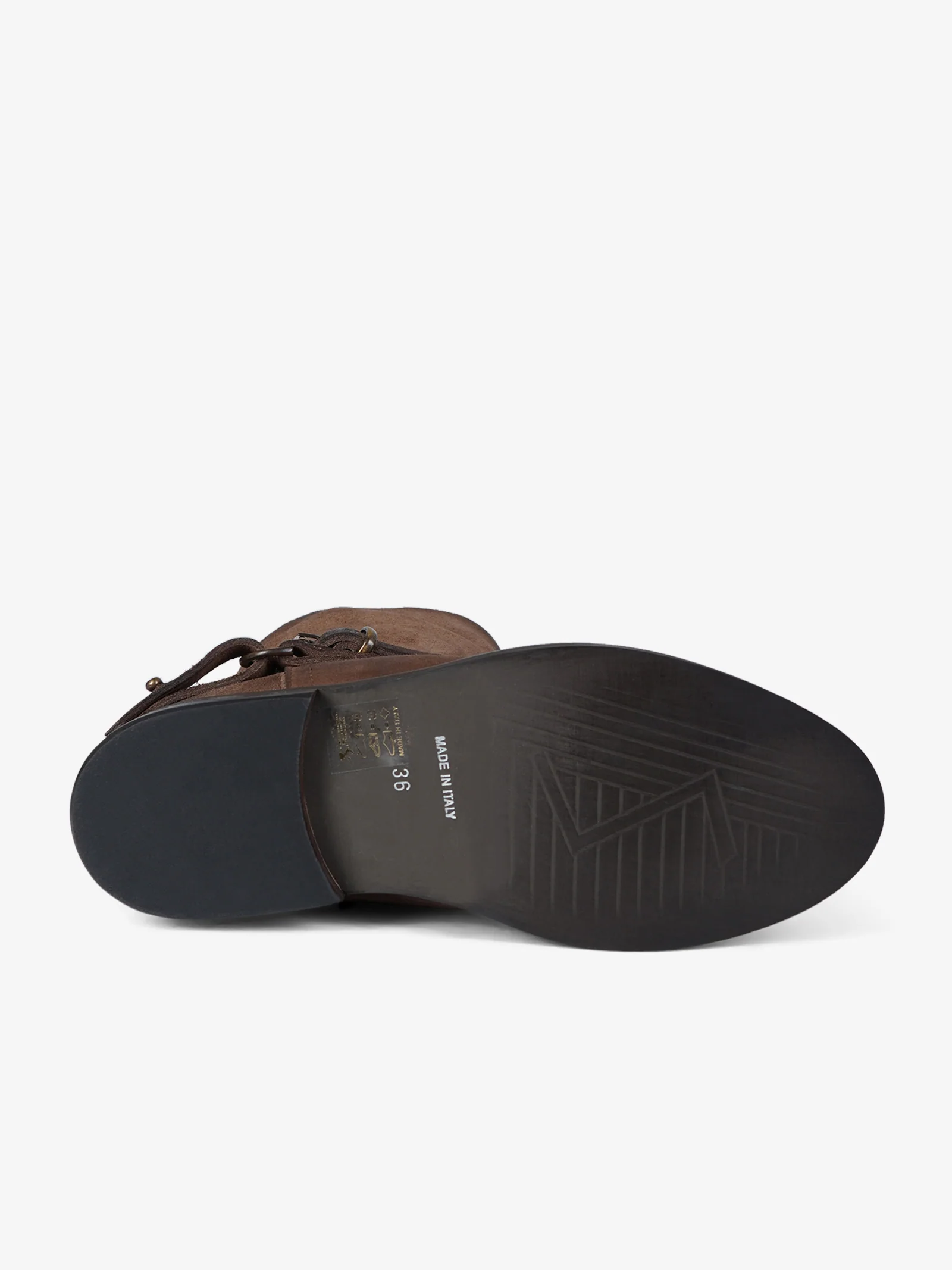 SCARPE STIVALI STIVALE DONNA ZOE GIPSY 02 4036 PELLE MARRONE ORIGINALE AI