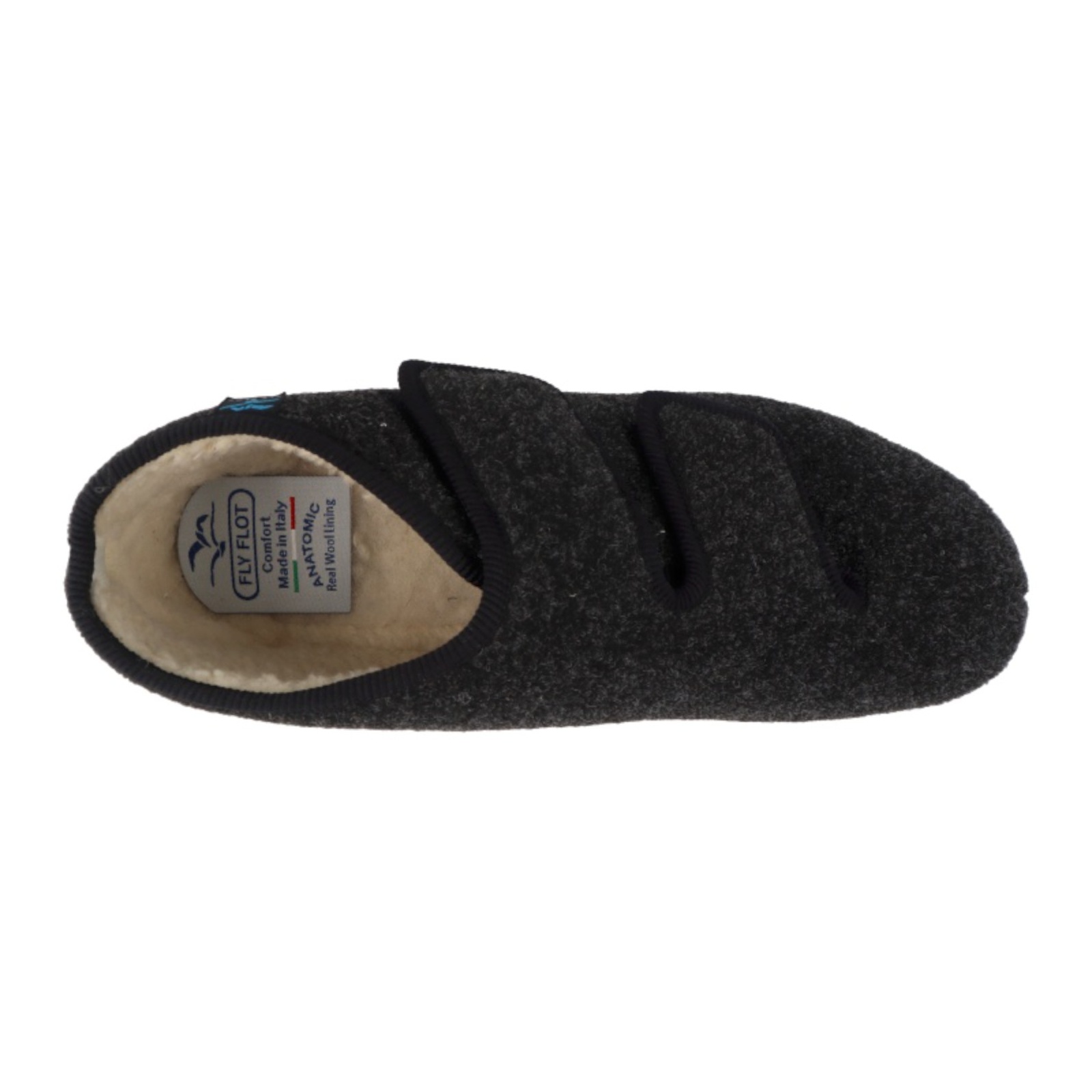SCARPE PANTOFOLA CHIUSA UOMO FLYFLOT ACQUARO Q2 555 IL NERO ORIGINALE AI 2026