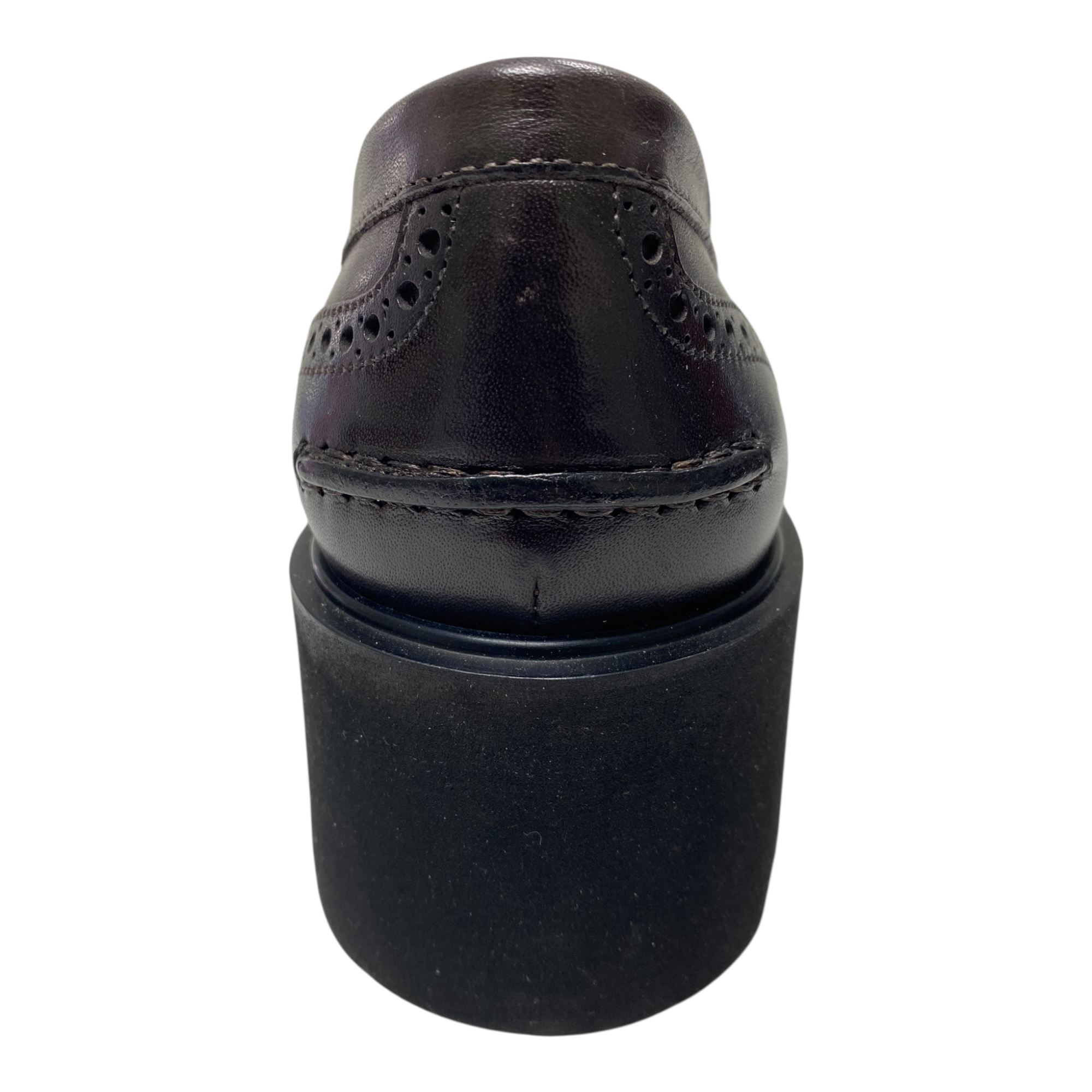 SCARPE MOCASSINO CASUAL DONNA BRECOS 12647 PELLE MARRONE ORIGINALE AI