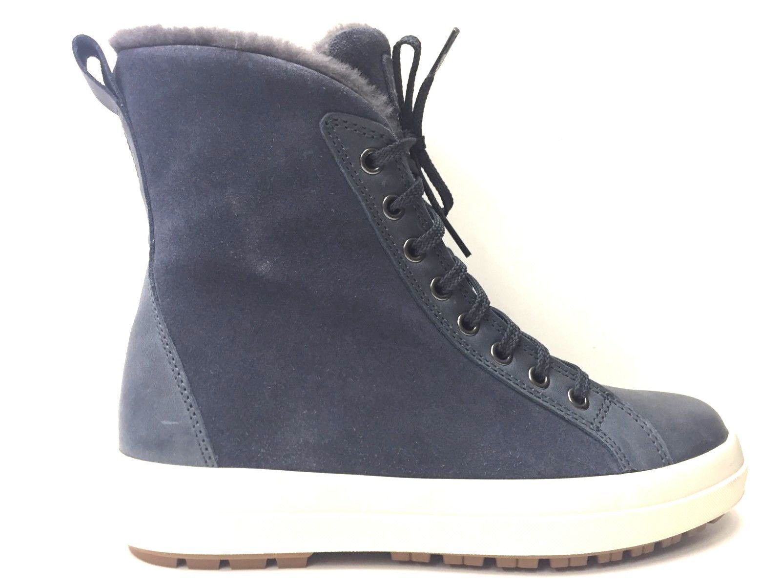 SCARPE STIVALI SCARPONI DONNA TREKKING OLANG ZAIDE 82 BLU PELLE AI