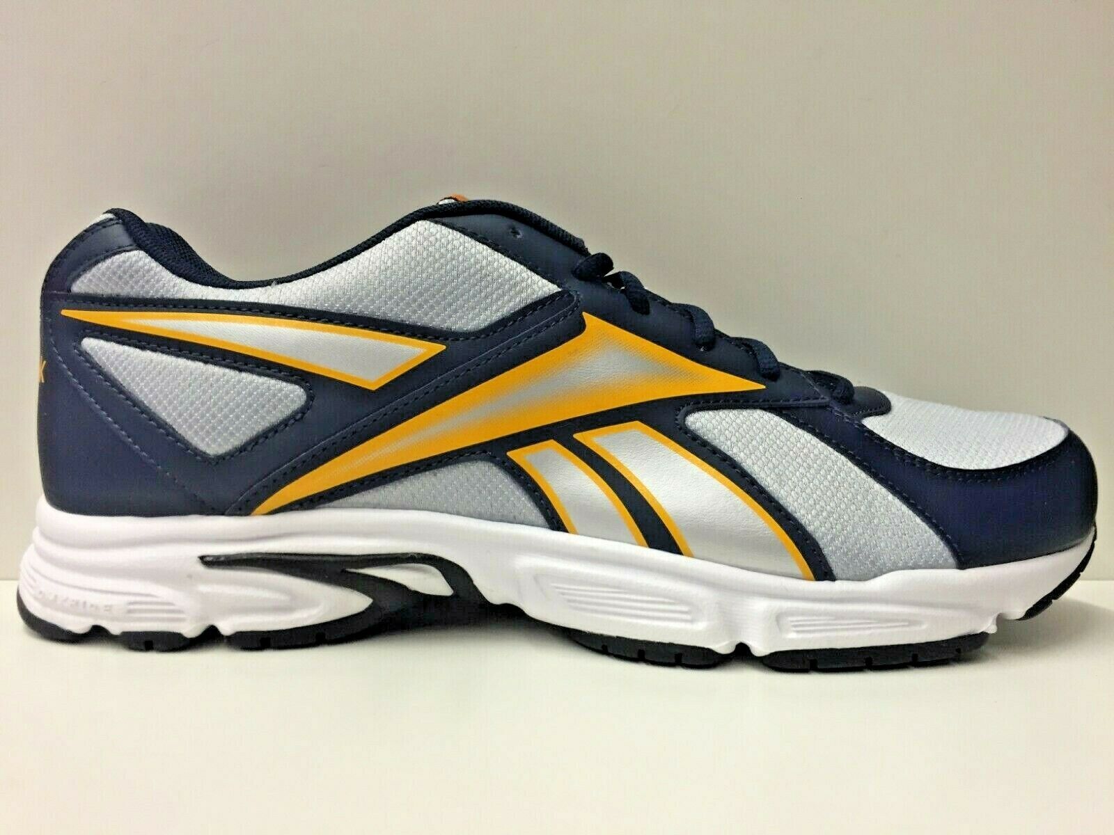 SCARPE SNEAKERS UOMO REEBOK ORIGINALE TRANZ RUNNER RS V53852 RUNNING PELLE P/E