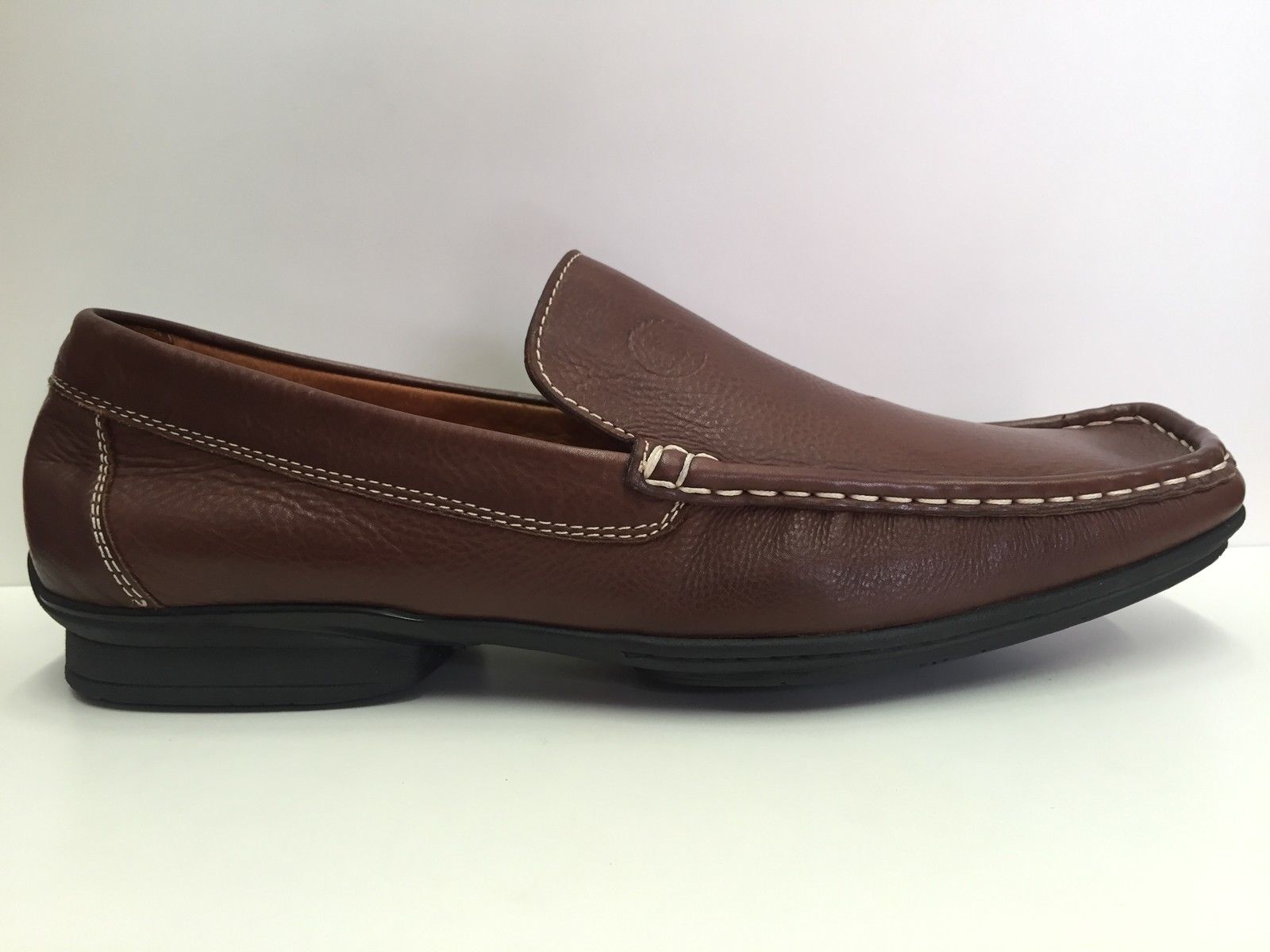 SCARPE MOCASSINO UOMO LION ORIGINALI DRIVER MARRONE PELLE VITELLO LEATHER SHOES