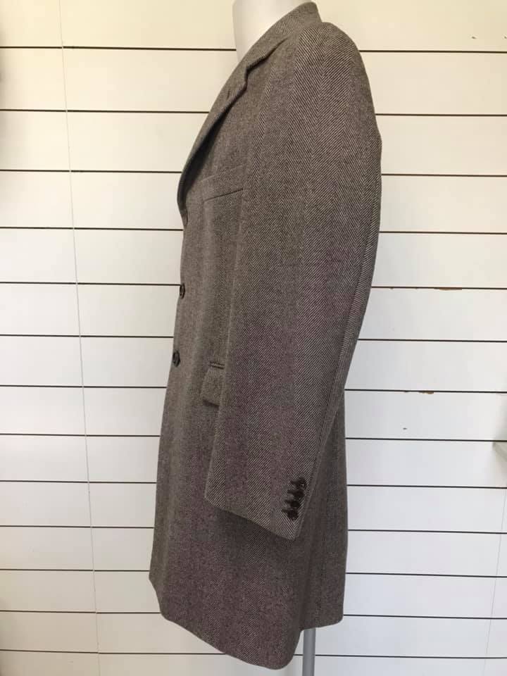 CAPPOTTO GIACCONE UOMO BURBERRY ORIGINALE 52 LANA CACHMERE JACKET WOOL MAN COAT