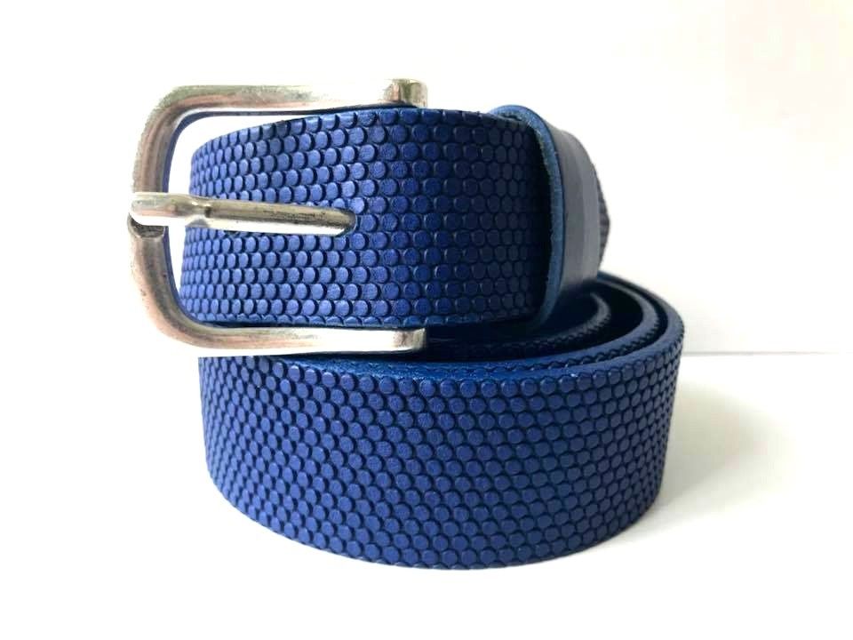 CINTA CINTURA CINTURE UOMO ARTIGIANALE VERA PELLE VEGETALE FIBBIA 1820 NUOVO