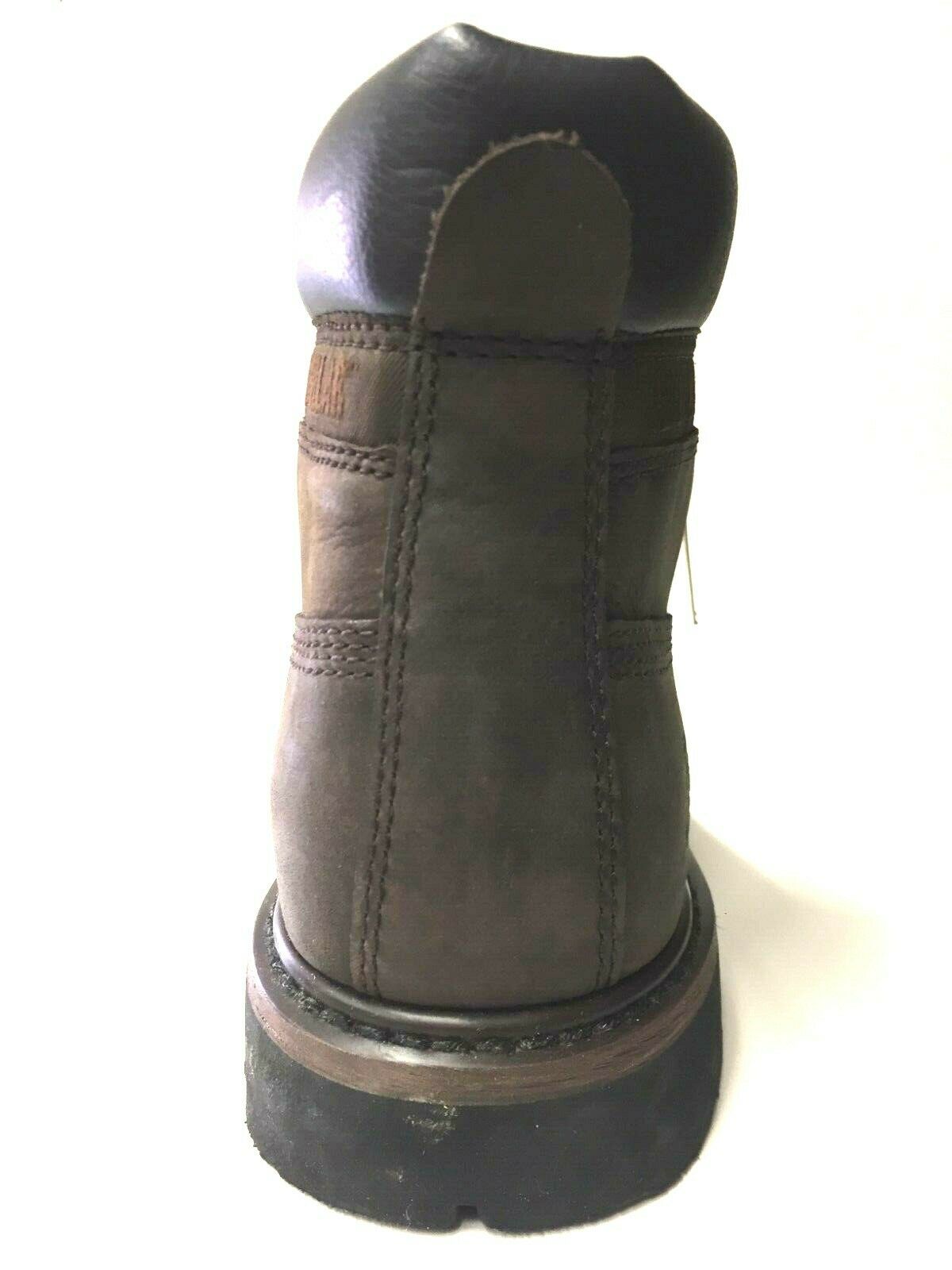 SCARPE SCARPONI UOMO CAT CATERPILLAR COLORADO 6 BOOT P715511 MARRONE PELLE AI