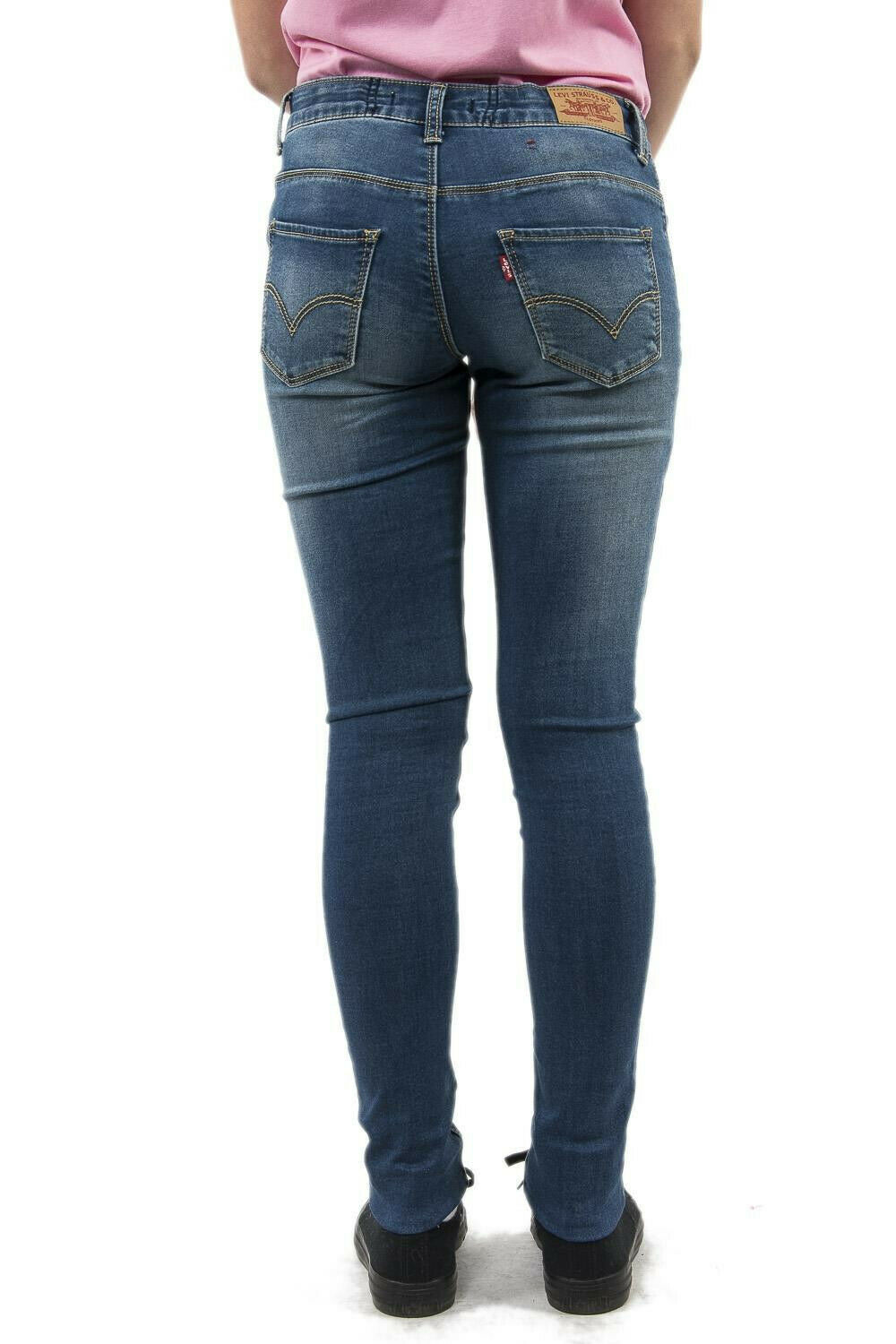 PANTALONE JEANS BAMBINA LEVI\'S ORIGINALE NN23547 PANT 710 COTONE P/E 2019 NUOVO