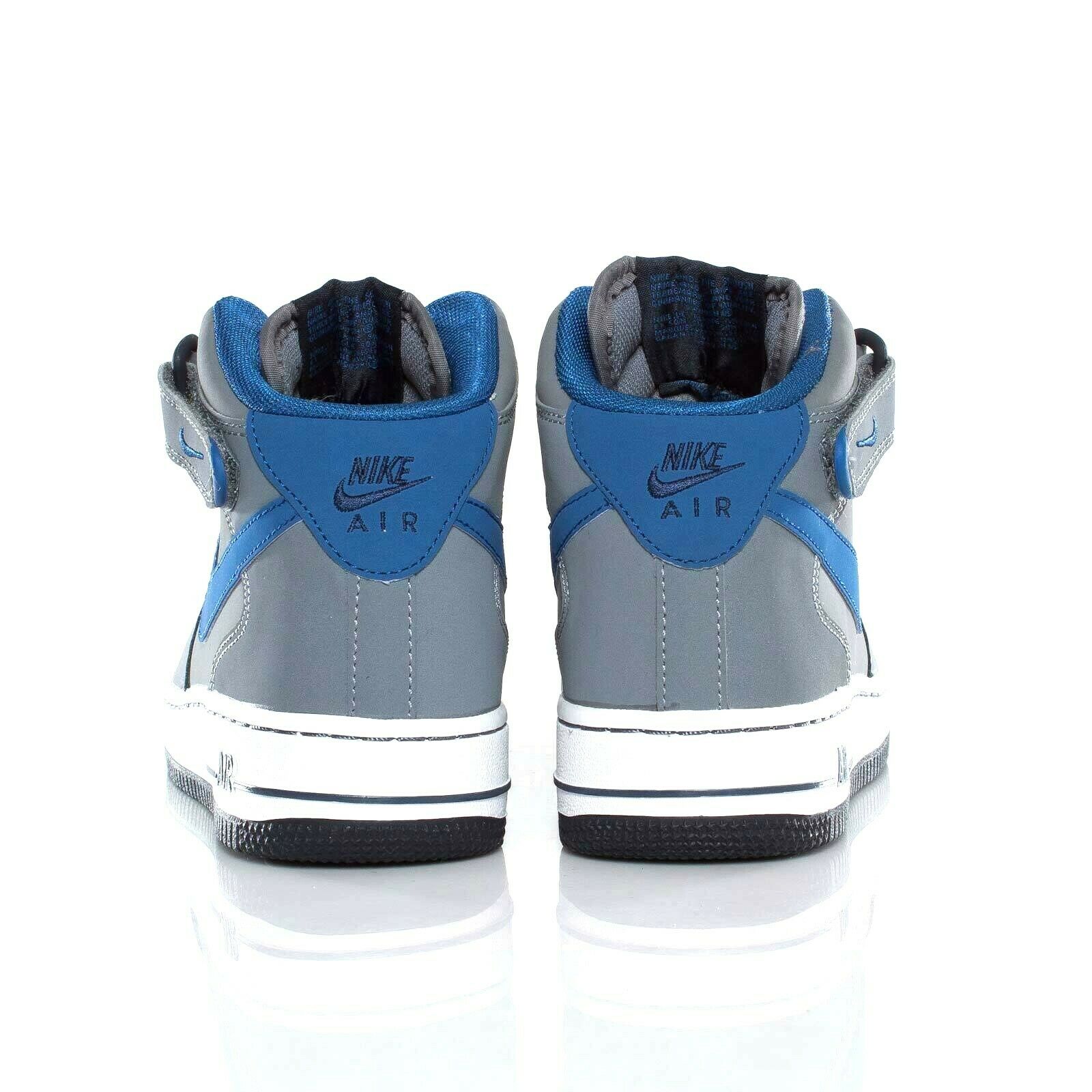 SCARPE SNEAKERS UOMO NIKE ORIGINALE AIR FORCE 1 MID GS 314195 01 PELLE AI NUOVO