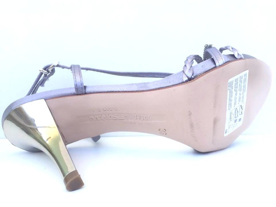 SCARPE SANDALO SANDALI DONNA LEA FOSCATI MANAS ORIGINALE 11663U PELLE NUOVO