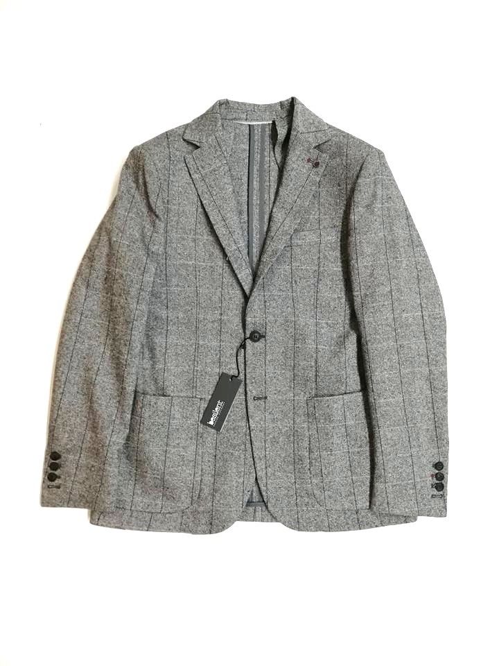 GIACCA GIACCHE UOMO BESILENT ORIGINALE CORES BSGI0158 GRIGIO LANA AI NUOVO