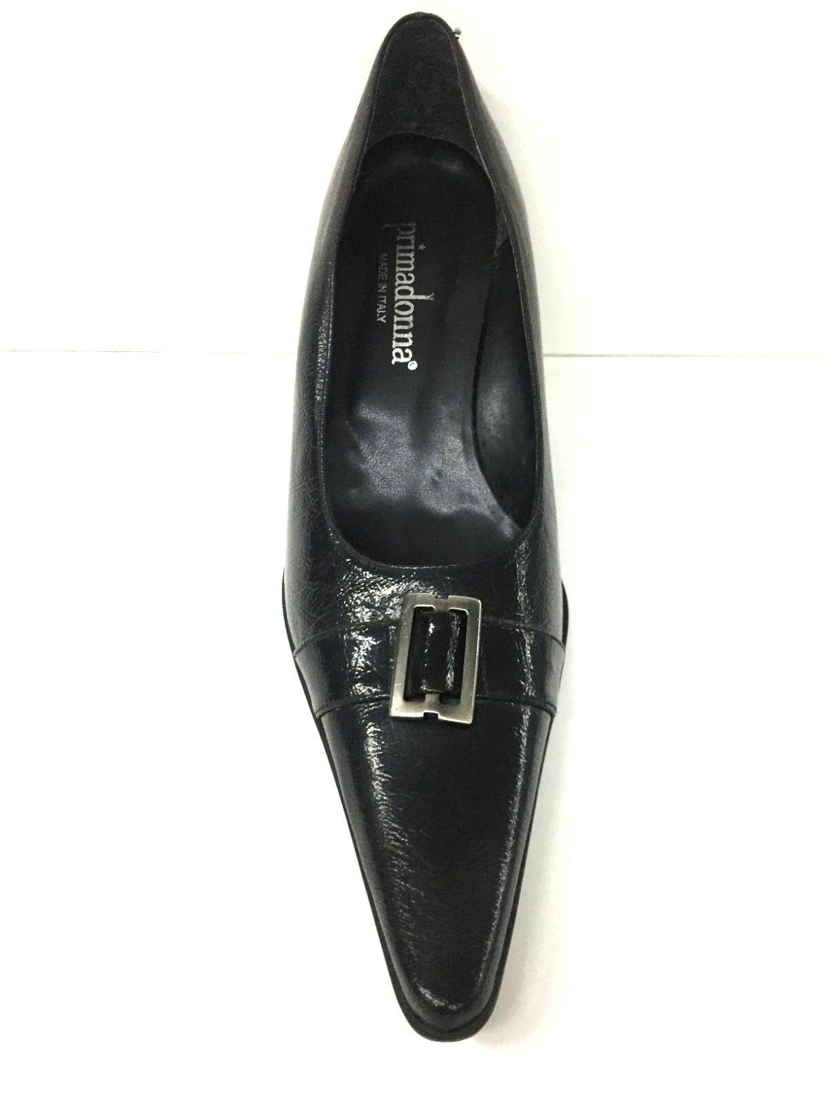 SCARPE DECOLTE SANDALO DONNA PRIMADONNA ORIGINALE 2084 PELLE TACCO AI NEW