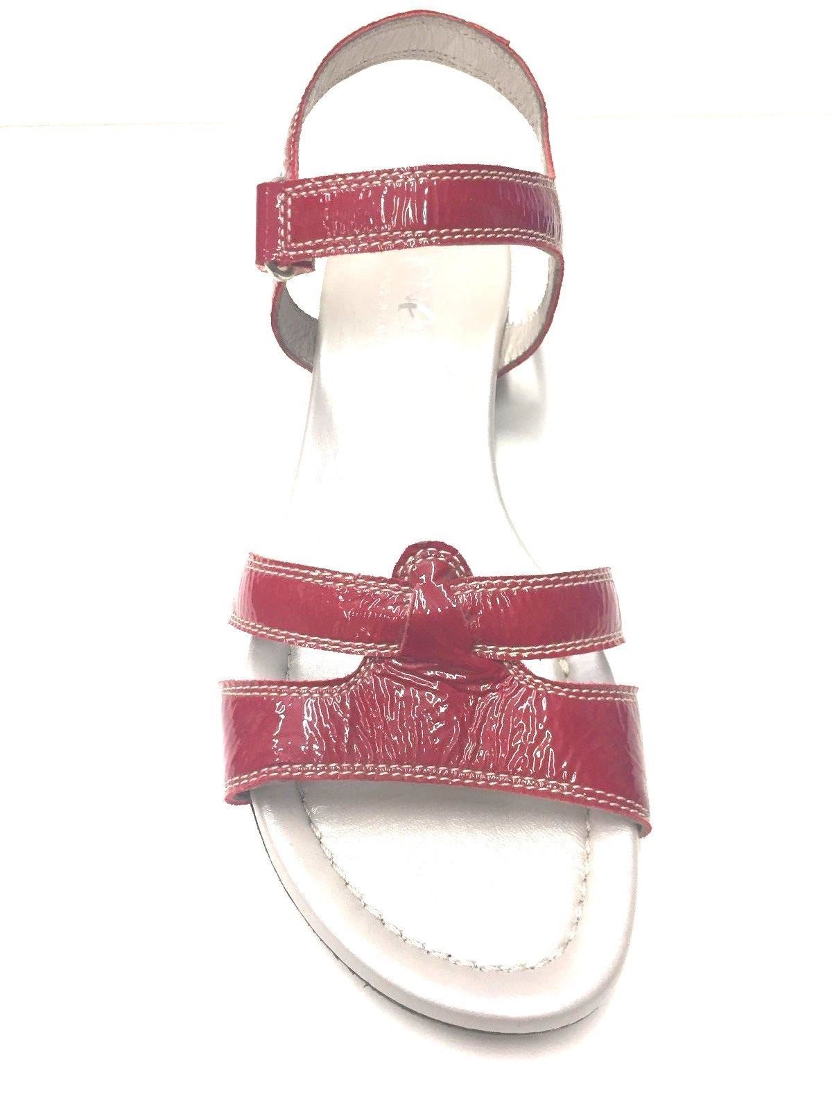 SCARPE SANDALI SANDALO DONNA LION LIONELLE ORIGINAL 8204PELLE ZEPPA P/E NEW