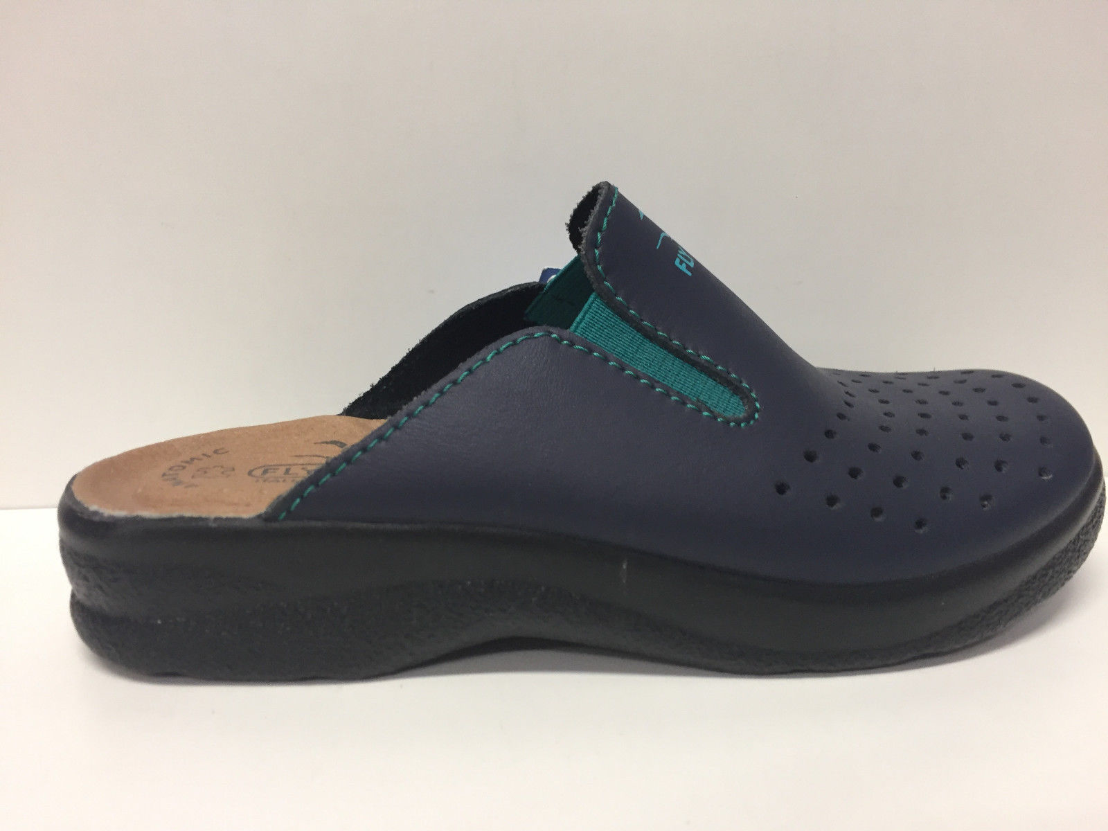 SCARPE CIABATTE DONNA FLYFLOT ORIGINALI 371 PELLE SHOES SANITARIE PANTOFOLE LADY