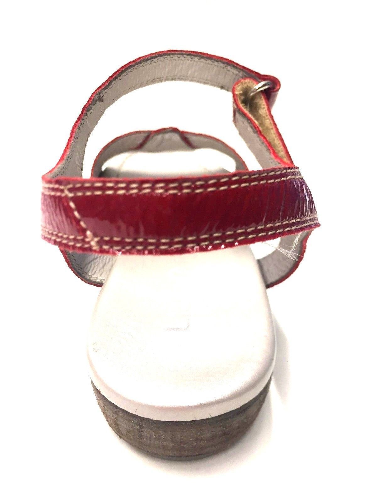 SCARPE SANDALI SANDALO DONNA LION LIONELLE ORIGINAL 8204PELLE ZEPPA P/E NEW