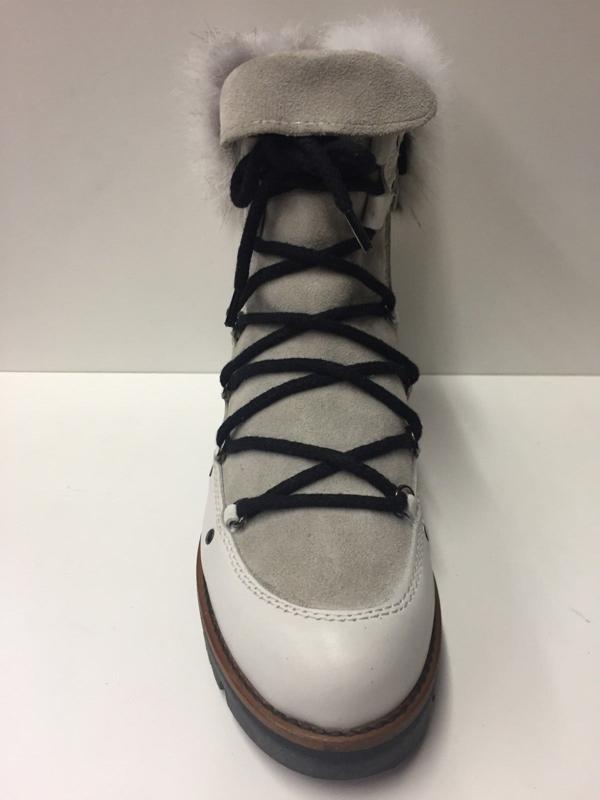 SCARPE STIVALE STIVALI DONNA MANAS ORIGINALE 172M2210CRE1A 2 PELLE A/I NEW