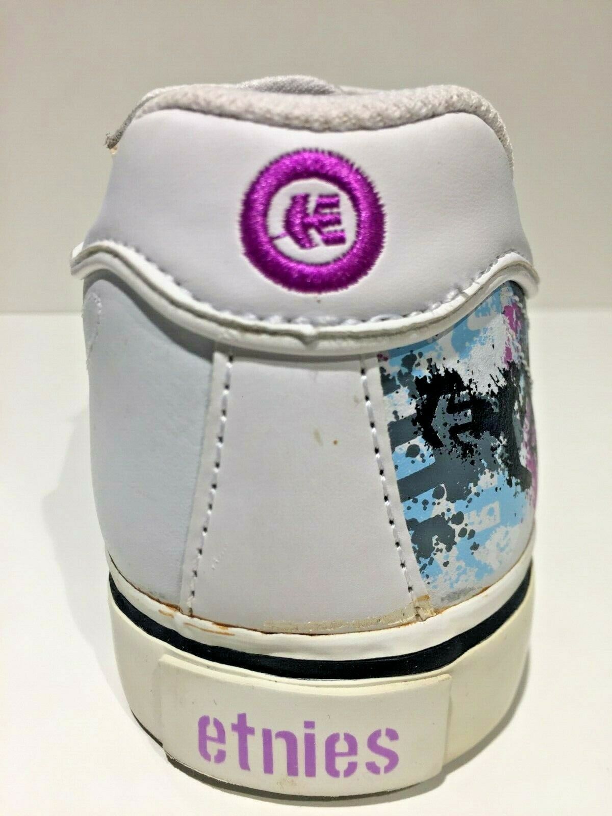 SCARPE SNEAKERS DONNA ETNIES ORIGINALE CALLI VULC 4207000050183 PELLE NUOVO