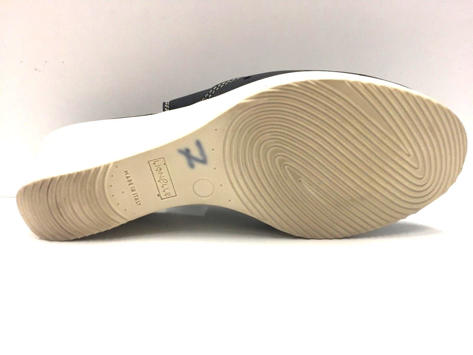SCARPE SANDALI SANDALO DONNA LION LIONELLE ORIGINAL 8260 PELLE ZEPPA P/E NEW