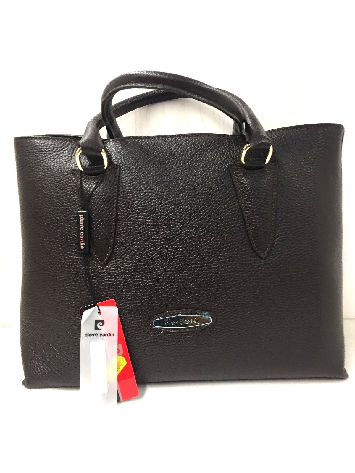 BORSA BORSE DONNA PIERRE CARDIN ORIGINAL 3203 INC03 PELLE A/I 2016/17 BAG NEW