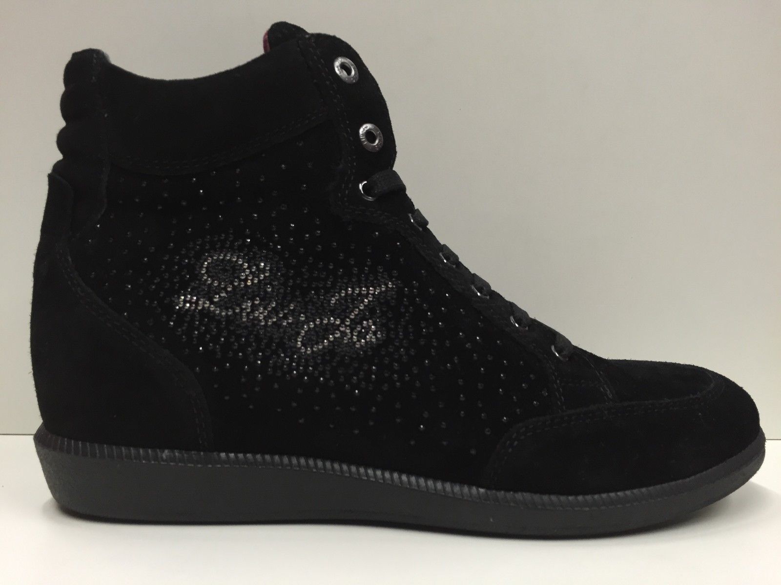 SCARPE SNEAKERS ALTE DONNA LIU JO ORIGINAL B20847B PELLE LEATHER SHOES LIUJO NEW