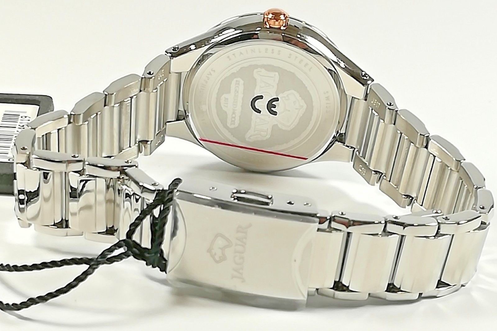 OROLOGIO DONNA JAGUAR J817 1 CASSA ACCIAIO 31 MM SWAROVKY QUARZO ORIGINALE NUOVO