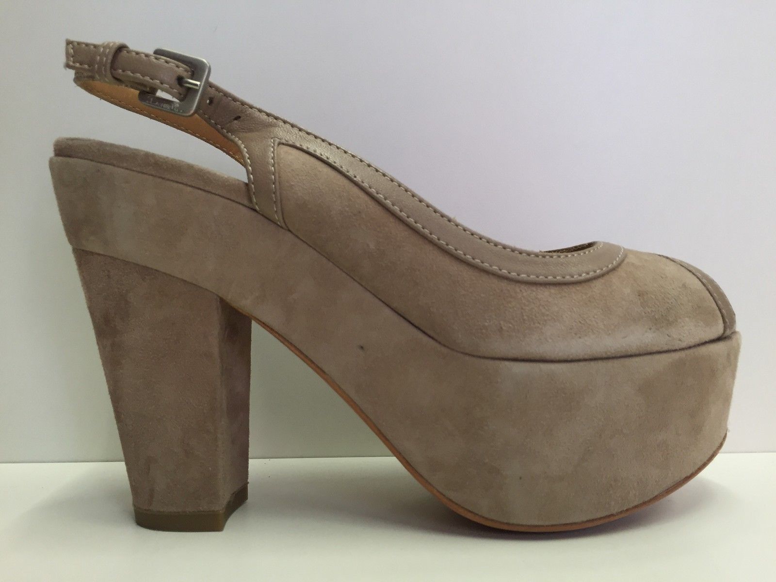 SCARPE SANDALI DONNA DEIMILLE 24286 TAUPE BEIGE PELLE NUOVO ORIGINALE PE