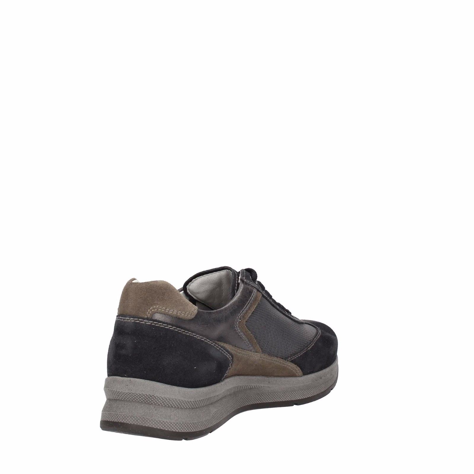 SCARPE CASUAL SNEAKERS UOMO NERO GIARDINI A705251U 200 PELLE ORIGINALE AI NEW