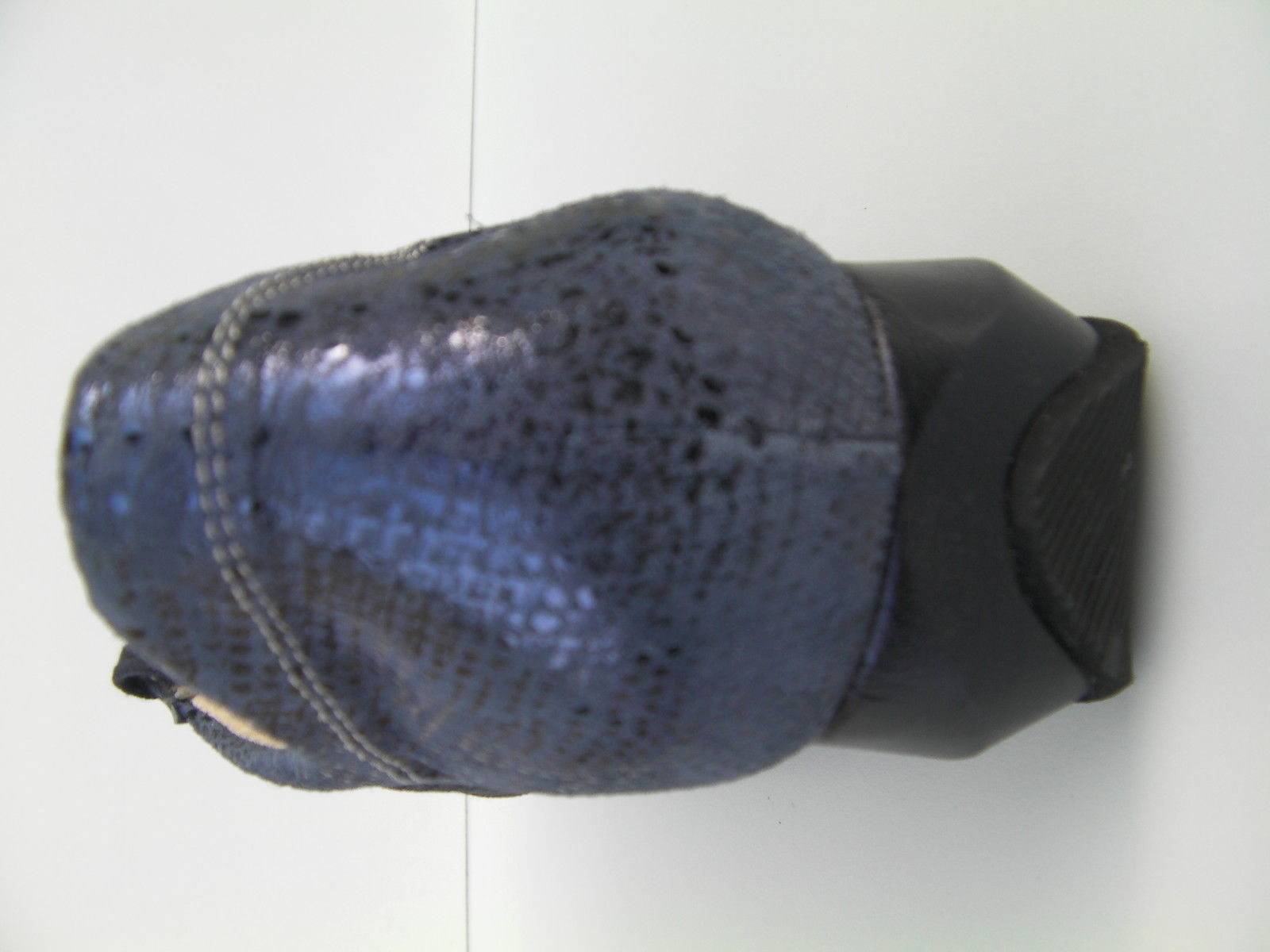 SCARPE CASUAL DONNA LOREN ORIGINALI 35 BLUETTE ECO PELLE SHOES PITONATE NUOVO