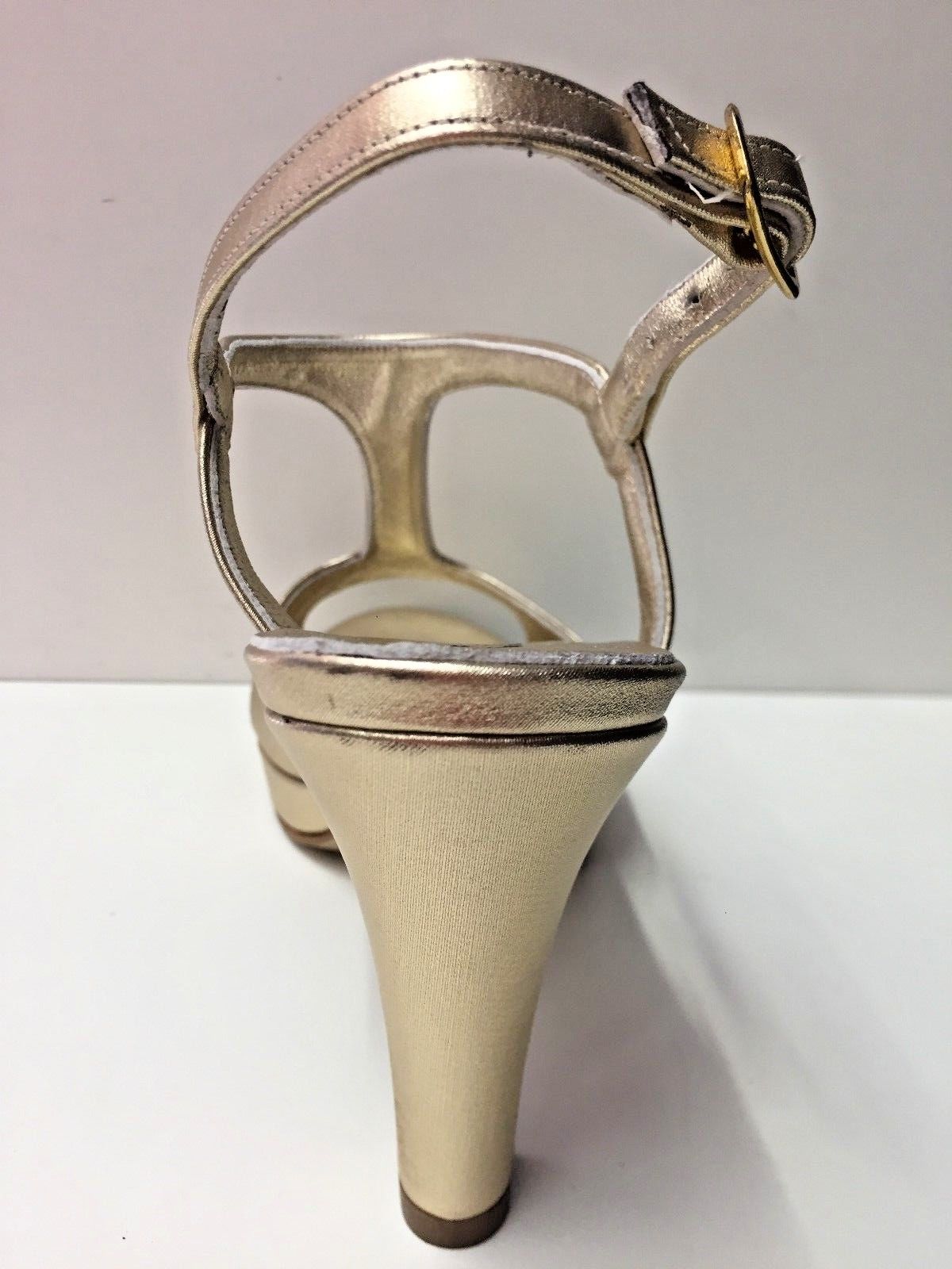 SCARPE DECOLTE\' CERIMONIA SANDALO DONNA CALPIERRE ORIGINAL DX27 PELLE P/E NUOVO